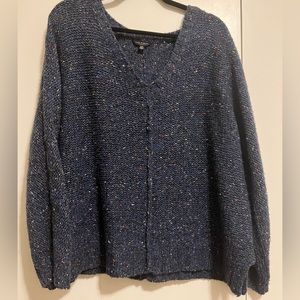 Lucky Brand confetti knit sweater